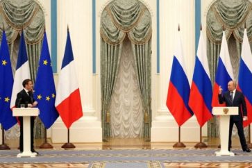 Macron et Poutine