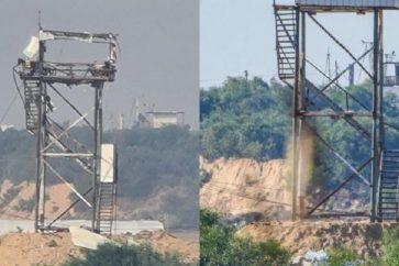 Tour d'observation de Hamas à Gaza